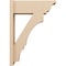 Ekena Millwork 7 1/2-in W x 20-in D x 28-in H Balboa Trad Rough Cedar Woodgrain TimberThane Outlooker, Primed Tan OUTUR075X20X28BOA04RCPR - alternate 3